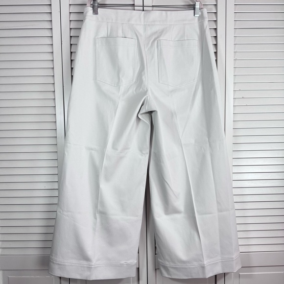 SPANX Cropped Wide Leg Classic White Pull-on Shaping Pants Size XL - Picture 6 of 11